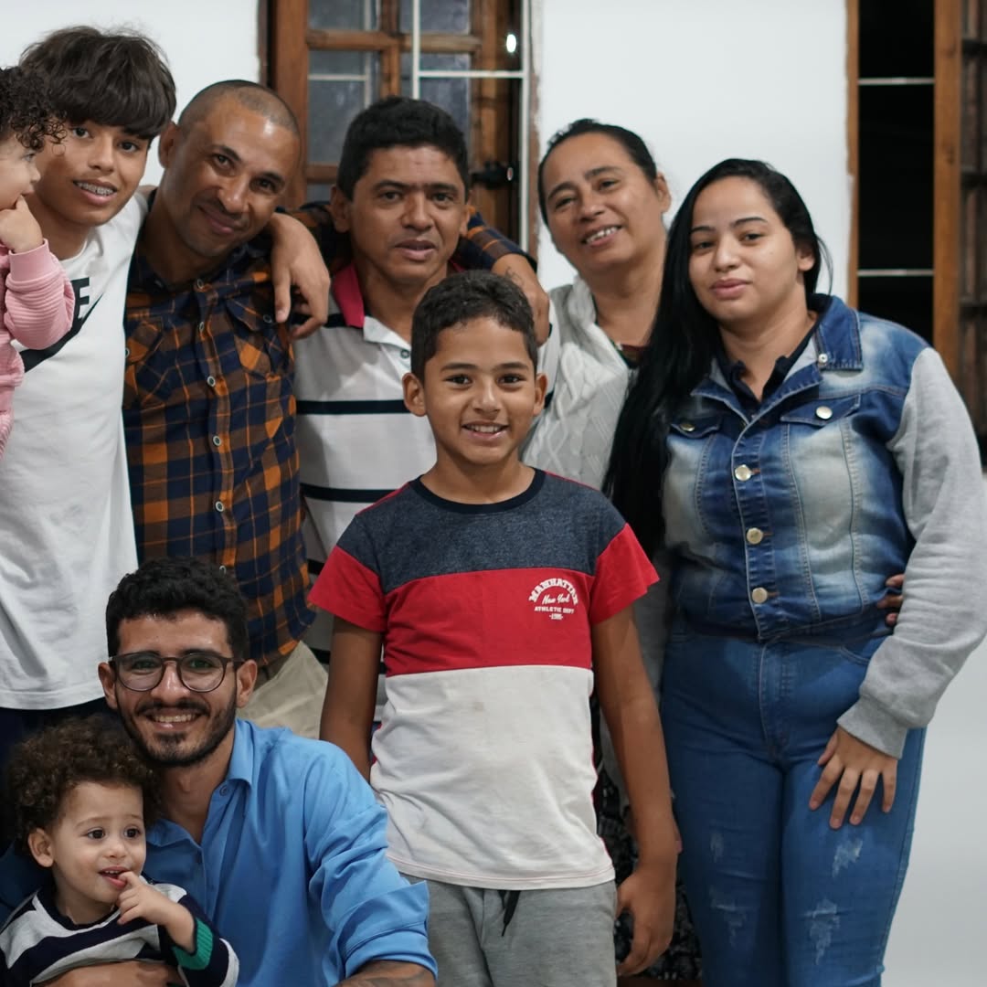 Congregação reunida em culto