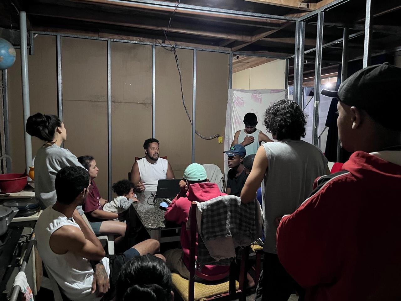 Encontro de discipulado em grupo
