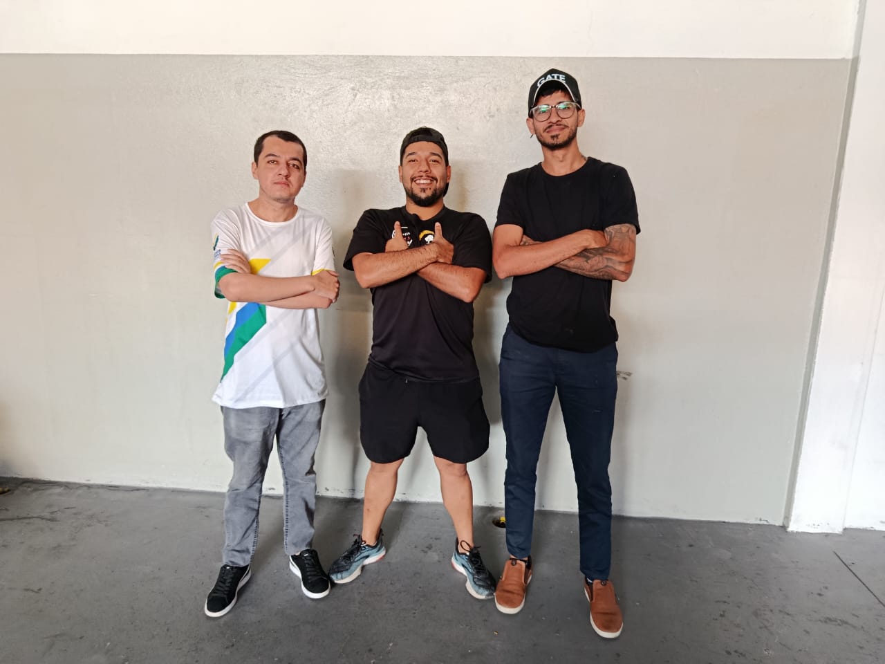 Equipe de voluntários e parceiros